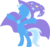 Size: 1190x1111 | Tagged: safe, artist:chachaxevaxjeffrey, trixie, pony, unicorn, g4, bipedal, cape, clothes, female, hat, lineless, mare, simple background, transparent background, trixie's cape, trixie's hat, vector