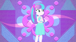 Size: 3840x2160 | Tagged: safe, artist:laszlvfx, artist:lhenao, edit, princess flurry heart, human, equestria girls, g4, clothes, dress, equestria girls-ified, female, high res, older, older flurry heart, smiling, solo, wallpaper, wallpaper edit