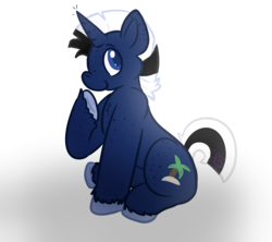 Size: 5000x4440 | Tagged: safe, artist:cloudypaw20, oc, oc only, oc:shabaco, pony, unicorn, commission, male, male pov, offscreen character, pov, simple background, solo, transparent background, ych result
