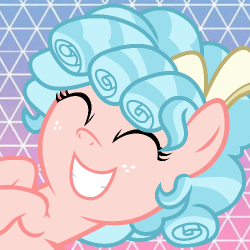 Size: 250x250 | Tagged: source needed, useless source url, safe, cozy glow, pegasus, pony, g4, abstract background, bow, cozybetes, cute, eyes closed, female, filly, freckles, grin, hair bow, smiling, solo