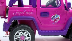 Size: 1280x720 | Tagged: safe, pinkie pie, rainbow dash, twilight sparkle, alicorn, pony, g4, car, female, suzuki, suzuki jimny, twilight sparkle (alicorn)