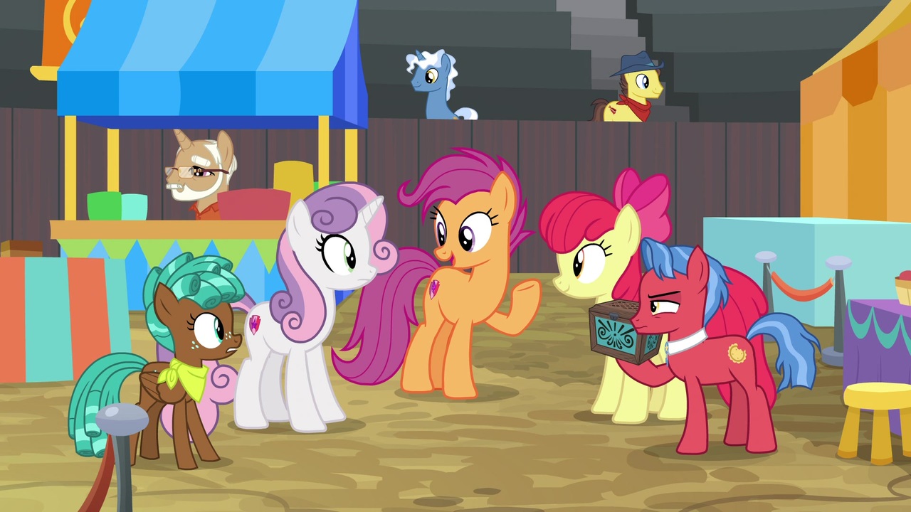 #2160739 - safe, screencap, apple bloom, bandana baldwin, biscuit ...