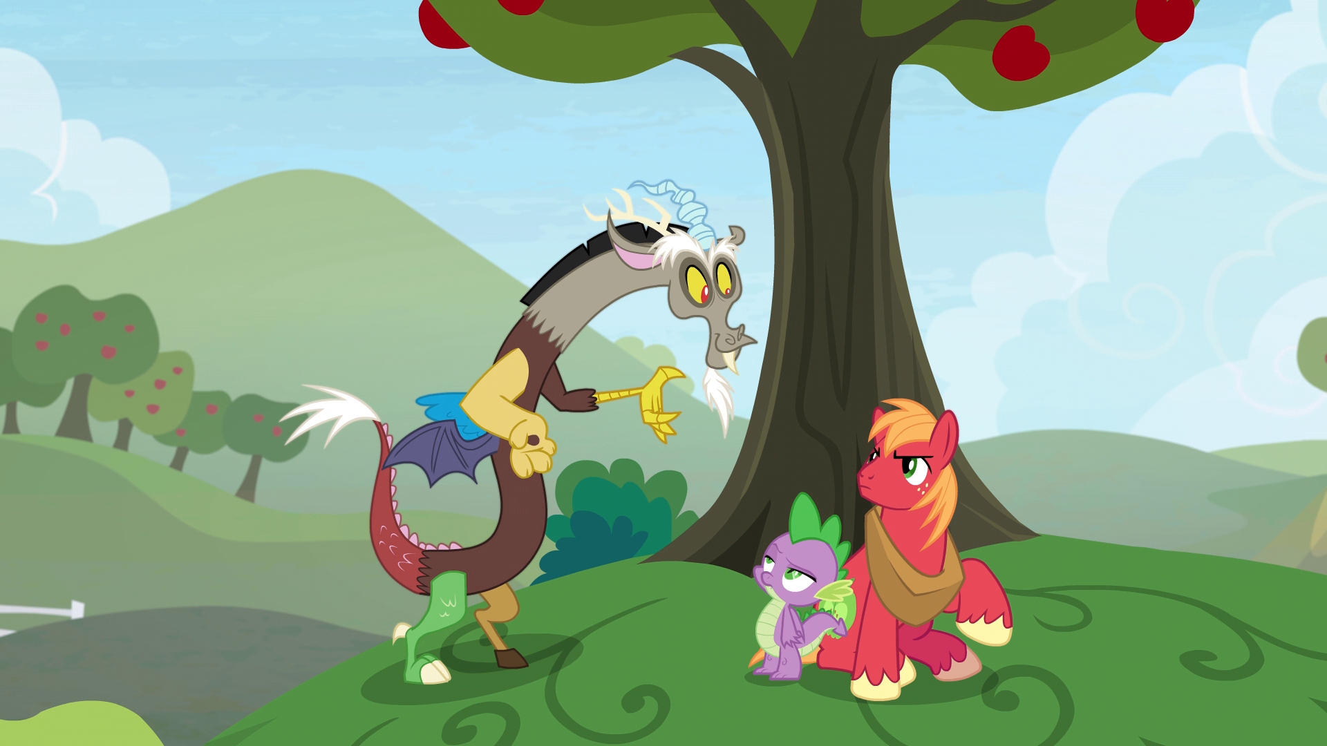 Discord spike and big mac