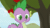 Size: 800x450 | Tagged: safe, screencap, big macintosh, spike, dragon, earth pony, pony, g4, the big mac question, animated, apple, apple tree, male, out of context, stallion, tree, winged spike, wings