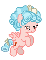 Size: 296x392 | Tagged: safe, artist:stardustsentryyt105, cozy glow, pegasus, pony, g4, belly, female, simple background, solo, white background