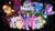 Size: 3840x2160 | Tagged: safe, artist:ejlightning007arts, applejack, fluttershy, pinkie pie, rainbow dash, rarity, spike, starlight glimmer, sunset shimmer, tempest shadow, trixie, twilight sparkle, alicorn, dragon, earth pony, pegasus, pony, unicorn, g4, my little pony: the movie, 2, anniversary, broken horn, clothes, eyes closed, glitter, glowing horn, hat, high res, horn, mane seven, mane six, mlp movie anniversary, open mouth, rainbow, raised hoof, trixie's hat, twilight sparkle (alicorn), wallpaper, wing open