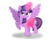 Size: 2400x1960 | Tagged: safe, artist:n3ro 182, twilight sparkle, alicorn, pony, g4, aura, book, determined, female, glowing horn, horn, magic, mare, raised hoof, simple background, smiling, solo, telekinesis, transparent background, twilight sparkle (alicorn)