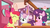 Size: 1600x900 | Tagged: safe, screencap, apple bloom, sugar belle, sweetie belle, earth pony, pony, g4, the big mac question, bowl, door, happy, kitchen, open door, shelf