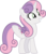 Size: 3626x4261 | Tagged: safe, artist:timeymarey007, sweetie belle, pony, unicorn, g4, growing up is hard to do, my little pony: friendship is magic, cutie mark, female, mare, older, older sweetie belle, raised hoof, simple background, smiling, solo, the cmc's cutie marks, transparent background, underhoof, vector