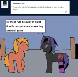 Size: 1077x1073 | Tagged: safe, artist:ask-luciavampire, oc, earth pony, pony, unicorn, 1000 hours in ms paint, ask, tumblr