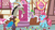 Size: 1600x900 | Tagged: safe, screencap, cup cake, discord, spike, dragon, g4, my little pony: friendship is magic, the big mac question, apple, cupcake, flying, food, open arms, smiling, smirk, stairs, sugarcube corner, winged spike, wings