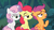 Size: 1600x900 | Tagged: safe, screencap, apple bloom, scootaloo, sweetie belle, earth pony, pony, g4, my little pony: friendship is magic, the big mac question, cutie mark crusaders, raised eyebrow