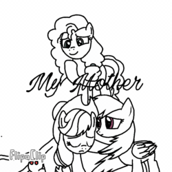 Size: 720x720 | Tagged: artist needed, safe, applejack, pear butter, rainbow dash, earth pony, pegasus, pony, g4, animated, comforting, crying, crying on the outside, female, flipaclip, frame by frame, gif, loop