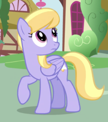 Size: 484x545 | Tagged: safe, screencap, cloud kicker, pegasus, pony, g4, the big mac question, background pony, cropped, female, looking up, mare, raised hoof, solo