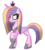 Size: 4000x4416 | Tagged: safe, artist:color-shine, artist:parclytaxel, idw, princess cadance, alicorn, pony, g4, reflections, spoiler:comic, absurd resolution, alternate hairstyle, base used, crown, dark mirror universe, ear piercing, earring, evil, evil cadance, eyeliner, female, jewelry, makeup, mare, piercing, raised hoof, regalia, slender, solo, thin, vector