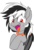 Size: 5000x7335 | Tagged: safe, artist:jhayarr23, oc, oc only, oc:stormdancer, bat pony, pony, bandana, bat pony oc, bat wings, cute, fangs, happy, looking at you, movie accurate, simple background, staring into your soul, transparent background, wings