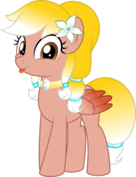 Size: 800x1041 | Tagged: safe, artist:jhayarr23, oc, oc only, oc:vi, pegasus, pony, female, mare, older, show accurate, simple background, solo, tongue out, transparent background, vector
