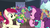 Size: 1920x1080 | Tagged: safe, screencap, roseluck, sugar belle, pony, g4, the big mac question, coin, flower, magic