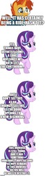 Size: 500x1930 | Tagged: safe, edit, editor:lord you know who, starlight glimmer, sunburst, pony, comic:the epilogue, g4, comic, fanfic art, heartwarming, in-universe pegasister, series finale