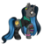 Size: 2000x2000 | Tagged: safe, artist:savibear, oc, oc only, oc:tough cookie (ice1517), pony, unicorn, clothes, ear piercing, earring, eyeshadow, female, high res, hoodie, jewelry, makeup, mare, piercing, raised hoof, simple background, socks, solo, striped socks, transparent background, wristband