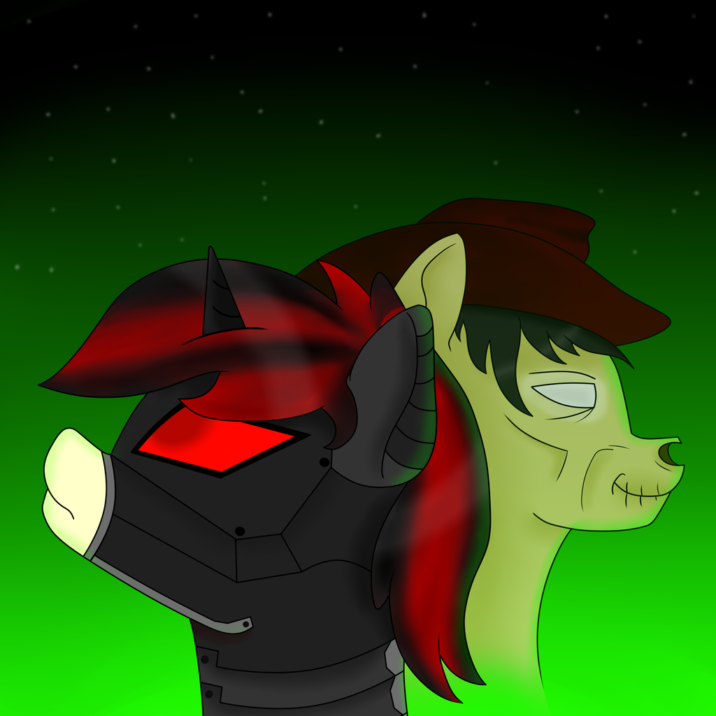 artist:freezeroffire, oc, oc:blackjack, oc:dealer, cyborg, pony, <b>fallout</b> <b>eq...</b>