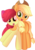 Size: 5996x8604 | Tagged: safe, artist:cyanlightning, apple bloom, applejack, earth pony, pony, g4, growing up is hard to do, .svg available, absurd resolution, adorabloom, cute, duo, female, hat, hug, jackabetes, lidded eyes, mare, older, older apple bloom, sibling love, siblings, simple background, sisterly love, sisters, sitting, transparent background, vector