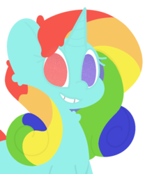 Size: 890x1070 | Tagged: safe, artist:moonydusk, oc, oc only, oc:lady rainbow, pony, female, mare, simple background, solo, transparent background