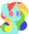 Size: 890x1070 | Tagged: safe, artist:moonydusk, oc, oc only, oc:lady rainbow, pony, female, mare, simple background, solo, transparent background