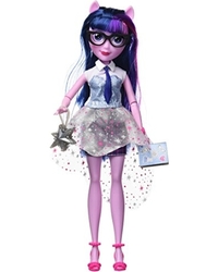 Size: 320x400 | Tagged: safe, sci-twi, twilight sparkle, equestria girls, g4, my little pony equestria girls: better together, book, bracelet, clothes, doll, female, glasses, high heels, jewelry, shirt, shoes, simple background, skirt, solo, toy, trail, white background