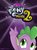 Size: 774x1033 | Tagged: safe, artist:justsomepainter11, spike, dragon, g4, my little pony: the movie, fake, faker than a three dollar bill, finger, hand, logo, male, movie accurate, movie poster, my little pony, my little pony logo, my little pony: the movie 2, show accurate, solo, sparkle, sparkle background