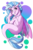 Size: 2370x3600 | Tagged: safe, artist:jack-pie, silverstream, seapony (g4), g4, blushing, clothes, cute, diastreamies, dorsal fin, female, fin, fin wings, fins, fish tail, floppy ears, flowing mane, flowing tail, happy, high res, jewelry, looking at you, nuevo, pendant, scales, seapony silverstream, see-through, signature, simple background, smiling, smiling at you, solo, swimming, tail, transparent background, wings