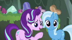 Size: 1920x1080 | Tagged: safe, screencap, starlight glimmer, trixie, pony, g4, student counsel