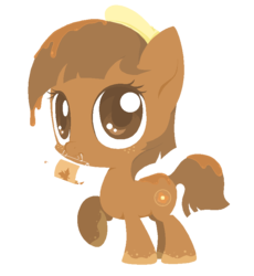 Size: 761x828 | Tagged: safe, artist:natsu714, oc, pony, food, maple syrup, pancakes, ponified