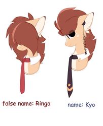 Size: 1024x1258 | Tagged: safe, artist:php146, oc, oc only, oc:kyo, pony, bust, male, necktie, portrait, simple background, solo, stallion, white background