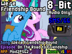 Size: 960x720 | Tagged: safe, artist:isupersonic95, starlight glimmer, trixie, pony, road to friendship, 8-bit, animated, chiptune, female, music, sega game gear, sega master system, sound, sound only, we're friendship bound, webm