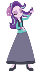 Size: 2048x3383 | Tagged: safe, artist:cartoonmasterv3, starlight glimmer, equestria girls, g4, clothes, female, high res, long skirt, skirt, solo