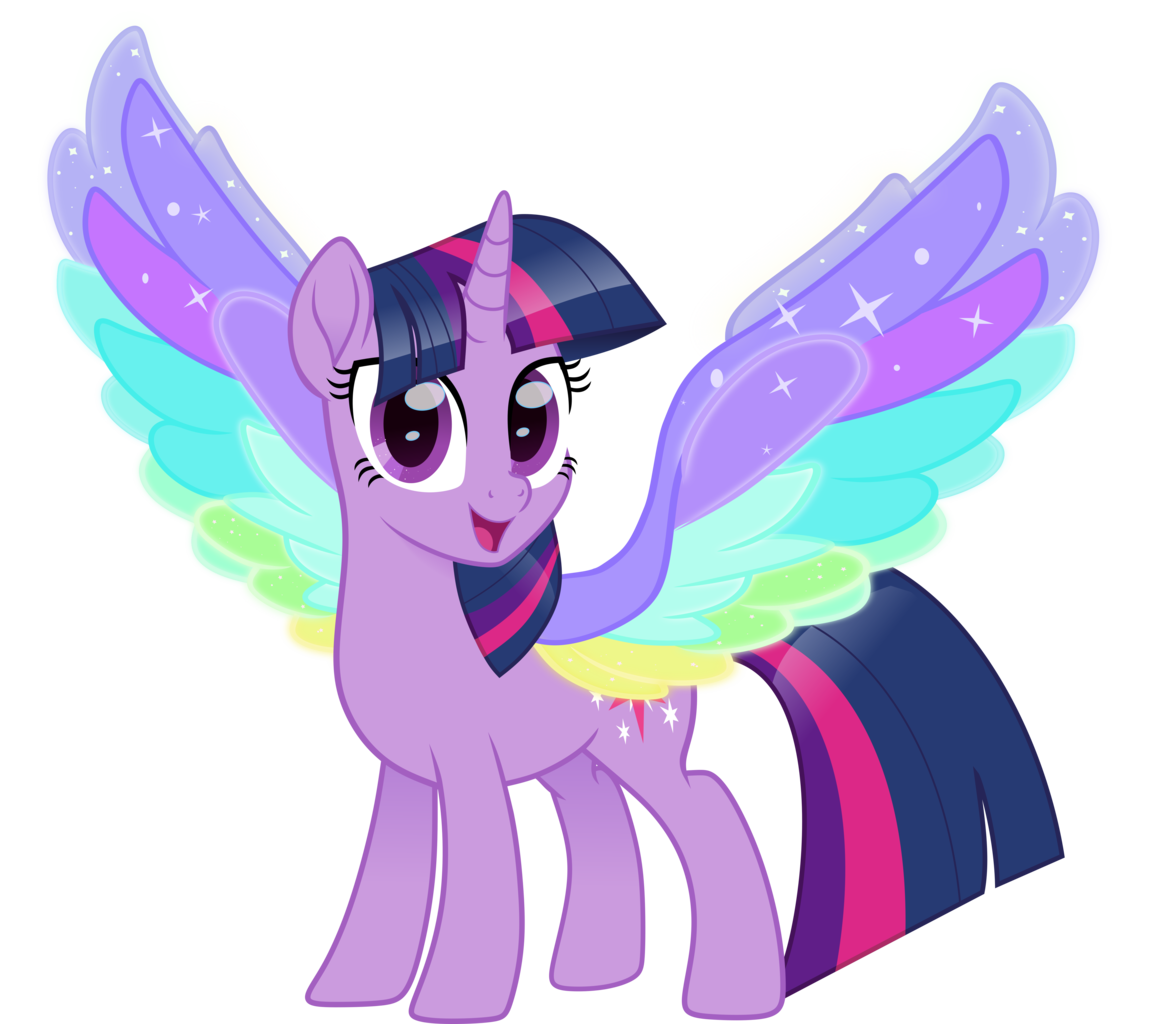 twilight sparkle, alicorn, pony, rainbow roadtrip, colored wings, female, m...