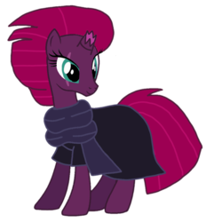 Size: 927x1001 | Tagged: safe, alternate version, artist:徐詩珮, fizzlepop berrytwist, tempest shadow, pony, unicorn, g4, base used, broken horn, clothes, female, horn, mare, scarf, simple background, transparent background