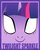 Size: 975x1218 | Tagged: safe, artist:samoht-lion, twilight sparkle, pony, unicorn, g4, bust, female, mare, smiling, solo, t shirt design, text, unicorn twilight, white eyes