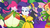 Size: 1596x900 | Tagged: safe, screencap, fluttershy, pinkie pie, rarity, sci-twi, sunset shimmer, twilight sparkle, equestria girls, equestria girls specials, g4, my little pony equestria girls: better together, my little pony equestria girls: holidays unwrapped, o come all ye squashful, braid, clothes, cornucopia costumes, dress, female, glasses, leaves, ponytail, puffy sleeves, smiling, smirk
