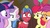 Size: 1920x1080 | Tagged: safe, screencap, apple bloom, biscuit, scootaloo, sweetie belle, twilight sparkle, alicorn, pony, g4, growing up is hard to do, cutie mark crusaders, older, twilight sparkle (alicorn)