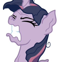 Size: 1011x1080 | Tagged: safe, mean twilight sparkle, twilight sparkle, alicorn, pony, g4, the mean 6, leak, absurd file size, animated, animated png, clone, female, melting, simple background, transparent background, twilight sparkle (alicorn), you know for kids, you ruined everything