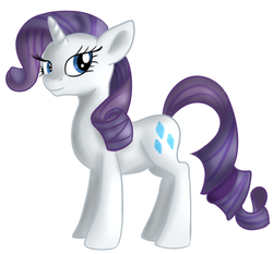 Size: 679x634 | Tagged: safe, artist:jbond, rarity, pony, unicorn, g4, female, mare, simple background, solo, white background