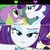 Size: 1080x1080 | Tagged: safe, edit, edited screencap, screencap, rarity, spike, dog, equestria girls, g4, my little pony equestria girls, my little pony equestria girls: better together, female, geode of shielding, magical geodes, male, ship:sparity, shipping, spike the dog, straight