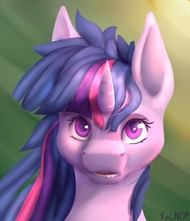 Size: 1860x2160 | Tagged: safe, artist:kelniferion, twilight sparkle, pony, g4, female, looking at you, solo