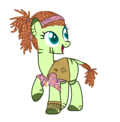 Size: 1616x1640 | Tagged: safe, artist:harmonyharp, artist:meimisuki, oc, oc only, oc:ziggy lily, hybrid, pony, zebroid, zony, ice angel's moonlight au, base used, bracelet, clothes, dreadlocks, female, headband, interspecies offspring, jewelry, magical lesbian spawn, mare, necklace, offspring, open mouth, parent:tree hugger, parent:zecora, parents:treecora, raised hoof, shirt, simple background, solo, transparent background, vest