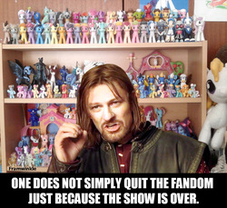 Size: 874x801 | Tagged: safe, artist:framwinkle, pony, boromir, collection, figurine, irl, lord of the rings, meme, one does not simply walk into mordor, photo, plushie, sean bean, toy
