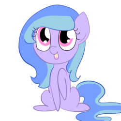 Size: 500x500 | Tagged: safe, artist:wisheslotus, oc, oc only, oc:mary medley, earth pony, pony, earth pony oc, female, mare, open mouth, raised hoof, simple background, sitting, solo, transparent background