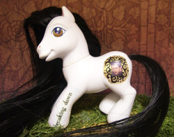 Size: 550x432 | Tagged: safe, pony, g3, customized toy, emmett cullen, irl, photo, ponified, toy, twilight (series)