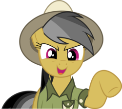 Size: 5000x4474 | Tagged: safe, artist:dashiesparkle, daring do, pony, g4, read it and weep, .svg available, absurd resolution, female, hat, simple background, solo, transparent background, vector